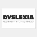 Search for dyslexia stickers Funny
