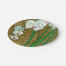 Search for white flower plates Green