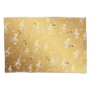 Search for musical notes pillowcases White