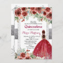 Search for red and silver invitations Floral