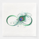 Search for feather napkins Green