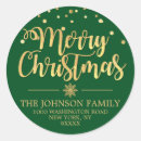 Search for gold snowflake stickers Merry