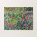 Search for monet garden puzzles Vintage