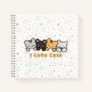 Search for kawaii cat notebooks Cartoon