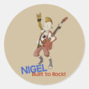 Search for nigel stickers Four little monters