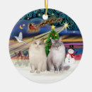 Search for ragdoll cat christmas tree decorations Cats