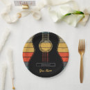 Search for guitar paper plates Vintage