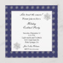 Search for blue and silver christmas invitations Snowflake