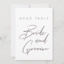 Search for bride and groom table cards Elegant