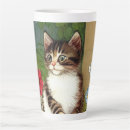 Search for illustration of a cat mugs Kitten