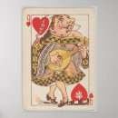 Search for hearts playing cards posters Queen of hearts