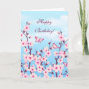 Search for asian birthday cards Sakura