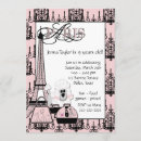 Search for black poodle invitations Pink
