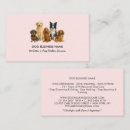 Search for walking business cards Watercolor
