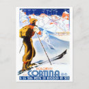 Search for retro ski postcards Vintage