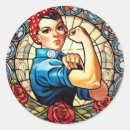 Search for rivet round stickers Feminist