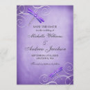 Search for dragonfly save the dates Purple
