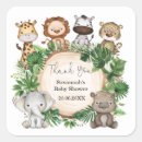 Search for wildlife party stickers For her