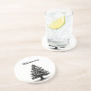 Search for winter snow scene coasters Tree