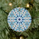 Search for arabesque christmas tree decorations Blue