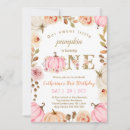 Search for pumpkins birthday invitations Little pumpkin