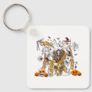 Search for evil square key rings Skull