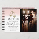 Search for dance recital invitations Pink