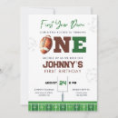 Search for football 1st birthday invitations Superstar