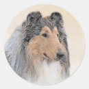Search for rough collies stickers Lassie