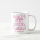 Search for retired english teacher mugs School