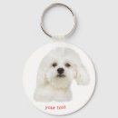 Search for bichon frise key rings Pet