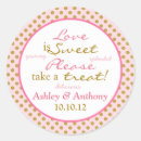 Search for candy buffet stickers Pink