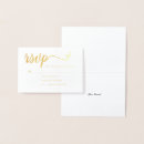 Search for gold foil rsvp cards Modern