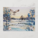 Search for watercolor rabbit postcards Landscape