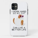 Search for funny work iphone cases Cats