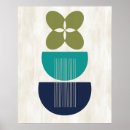 Search for teal abstract posters Retro