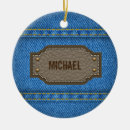 Search for denim blue christmas tree decorations Textile