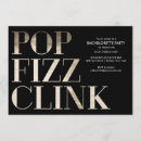 Search for pop fizz clink invitations Cocktail party