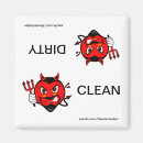 Search for devil magnets Black