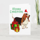 Search for basset hound christmas cards Happy howlidays