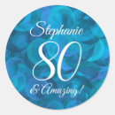 Search for 80 birthday stickers 80th birthday celebration