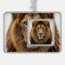 Search for lion head christmas tree decorations Lions
