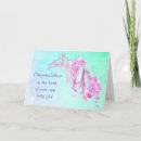 Search for baby congratulations cards Watercolor