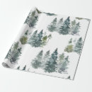 Search for snow trees wrapping paper Pine