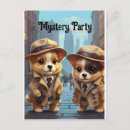Search for detective birthday cards Mystery