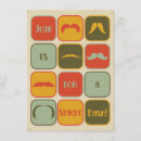 Search for moustache bash birthday invitations Vintage