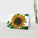 Search for blank sunflower cards Blue