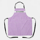 Search for purple and black aprons Girl
