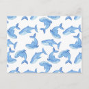 Search for whale pattern postcards Boat