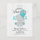 Search for teal elephant baby shower invitations Chic